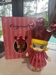 Authentic Pop Mart Mega Royal Molly 400% Original Princess -Pink. US Seller.