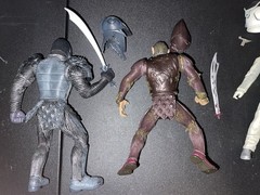 Hasbro 2001 Planet Of The Apes Tim Burton Lot Of Figures And Accessories