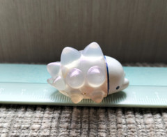 TM Pokemon Jazwares LLC Snom Figure. Pearl Version. Pokemon SNOM MONSTER