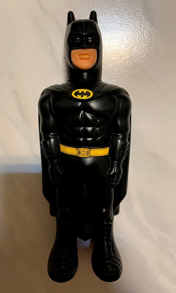 RARE 1989 DC Vintage Batman Shampoo Bottles Gel 8.3inch EMPTY Made In Japan