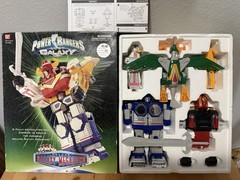 Bandai Power Rangers Lost Galaxy Deluxe Galaxy Megazord Action Figure Boxed Set