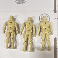 Vintage Greenbrier International Military Special Forces Combat Soldiers Lot 3pc