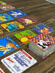 POKEMON ÑAPANCHA FULL SET 24/24 PERU South America Pogs NINTENDO GENGAR PIKACHU