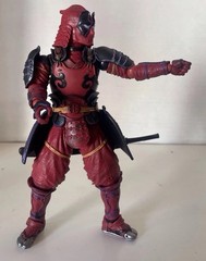 Bandai Manga Realization Samurai Kabukimono Deadpool 7” Figure No Accessories