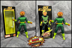 Custom 8″ Mego Spiderman Jason Macendale Jack O’Lantern Complete Action Figure