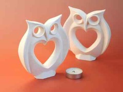 3d Printed it Adorable Love Owl Figure | Perfect Gift for Valentine s Day & H…