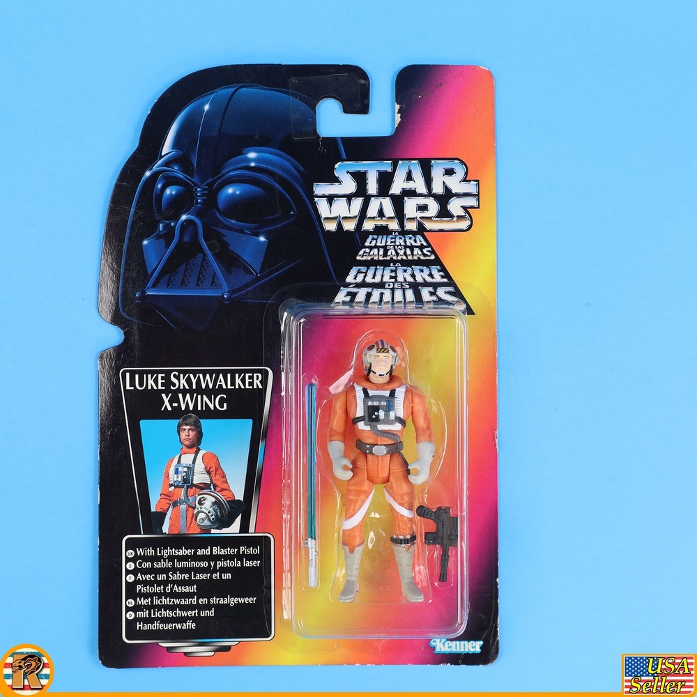 Star Wars – Luke X-Wing (Euro Tri Logo ) – POTF Orange – MOC – [POTF-FO-105]