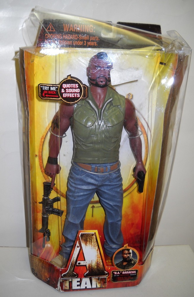 #1574 A Team Movie B.A. Baracus Figure played by Actor Quinton Rampage Jackson