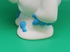 Disney Frozen Bubble Bath Baby Marshmallow Snow Monster Toy Figure Vinyl Plastic