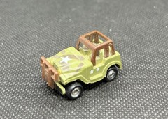MICRO MACHINES Funrise Military Jeep 4×4 Green Camo Vintage Galoob