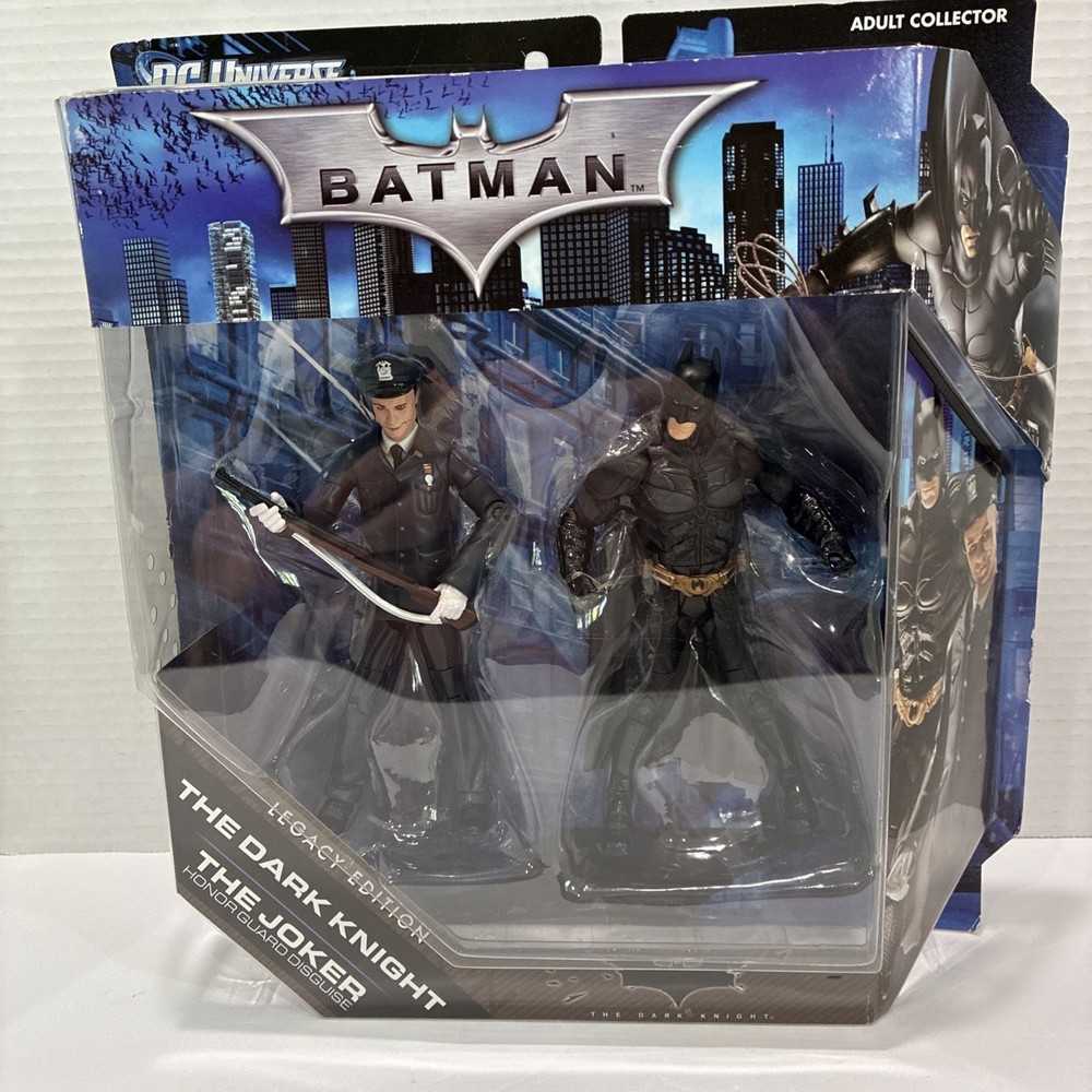 DC Universe Action Fig the Dark Knight &Joker Honor Guard 2011Mattel#W1796
