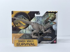 Jurassic World Survival Frenzy Pack Velociraptor Dinosaur Figure Toy Mattel