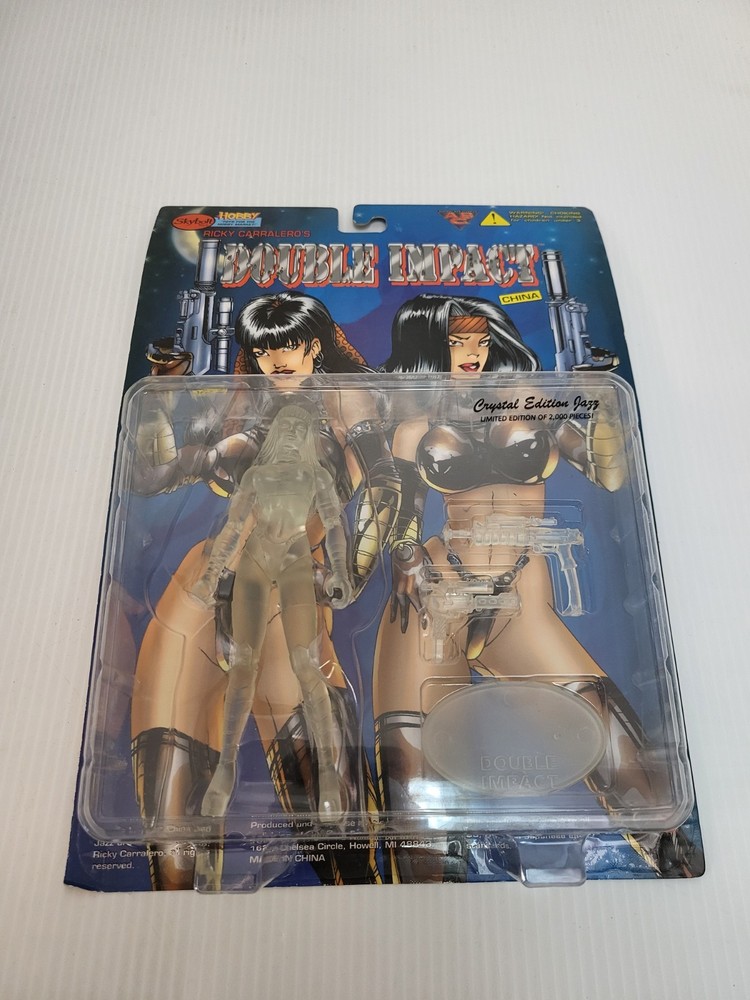 Skybolt Toyz Double Impact Crystal Edition Jazz 6 Inch Action Figure