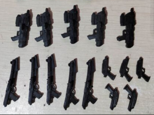 Lot 15pcs Star Wars Black Series Blaster Pistol Gun Weapon for 6″ Figure
