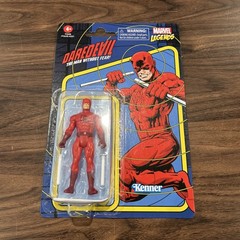 Marvel Legends Retro 3.75” Lot Of 3 Daredevil Elektra Bullseye Marvel Comics