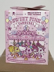 Tokidoki Sweet Pink Carousel Chococat & Sweet Stuff 3″ Vinyl Figure New w/ Box