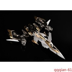 ZZA 1/100 Blue Flame Snow White Model Kit – Custom Color with Alloy Frame Gift