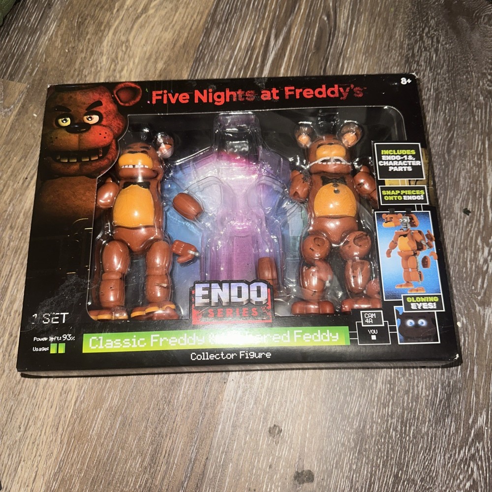 Five Nights at Freddys Endo Series Classic / Withered Freddy Jazwares INCOMPLETE