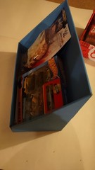 Mattel STORE SHELF DISPLAY w/8 HOTWHEELS + WWE L A KNIGHT FIGURE NEW SEALED