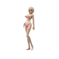 USA 86TOYS 1/12 Female Action Figure Body 6in Suntan Skin Body Big Breast Model