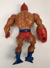 Vintage 1984 MOTU Clawful Action Figure w/ Weapon, Card Back, Mini-Comic, He-Man