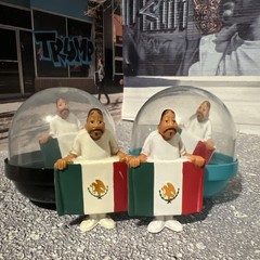 Homies Series 5 O.G. Mexico Mexican Flag Mini Figure Lil Homie 4 lot 1/32
