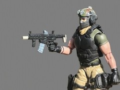 Joytoy/Planet Green Valley-Hybrid Custom US Army Ranger 3.75 inches