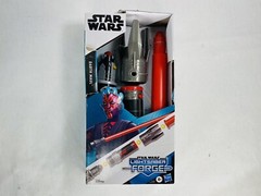 New! Customizable Darth Maul Star Wars Lightsaber Forge Extendable Red Mix Match