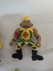 Vintage 1992 Stone Protectors Zink The Horrible Hatchetman & Angus The Soldier