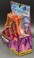 MonsterVerse Godzilla Set of 4 Titanus Scylla, Mothra, Ion Dragon & Frost Vark