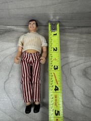 1975 TONKA Mighty School Bus Teen Boy Man & Girl Woman Figures 5″ Set Of 2