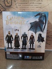 McFarlane Game Of Thrones Dragons RHAEGAL DROGON VISCERION Complete Set of 4 NEW