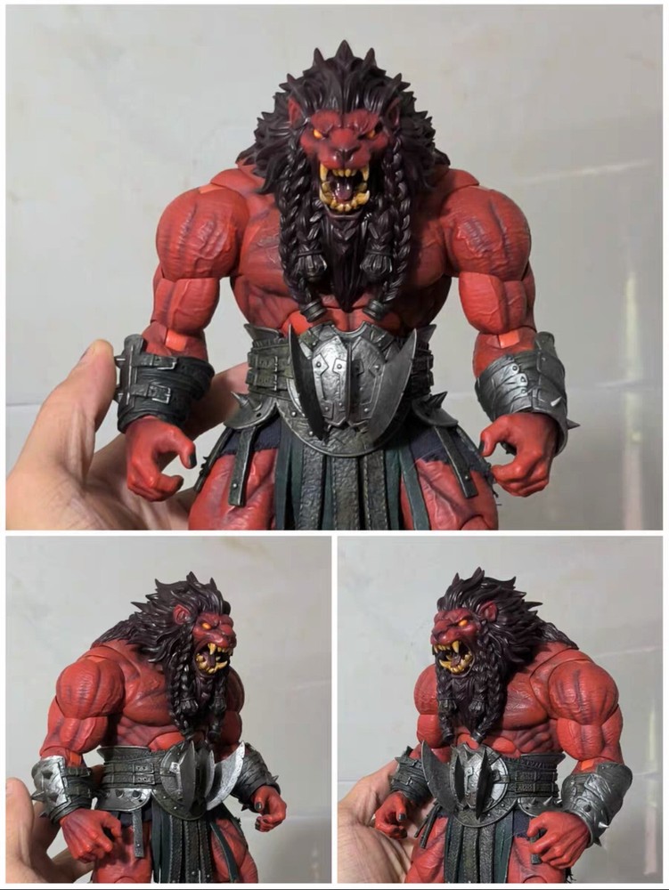 9in Xesray Studios Fit Combatants Fight For Glory 2.0 Lion Head No Figure