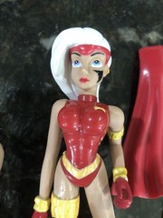 Nira X Red & Silver Cyber Skin Suit Variant 1997 Skybolt 6” Figure Bill Maus