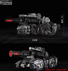 Megatank MT01B Monocrat Tank Mega Transforms Action Figure NO BOX No bigsword