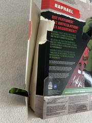 BST AXN TMNT Raphael IDW Comic Book Action Figure – Open Box Missing 1 Sai