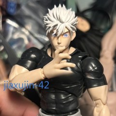 1/12 Jujutsu Kaisen Gojo Satoru Head Carving Set For 6″ Romankey VTOYS Body