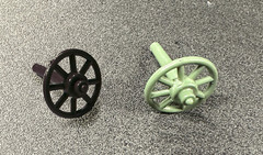 GI Joe ARAH USS FLAGG Purge Valve 3D Printed Resin Replacement