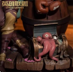 OFFICIAL LOL Arcane League of Legends Vi & Jinx 1/6 Figure Model Statue Toy Gift