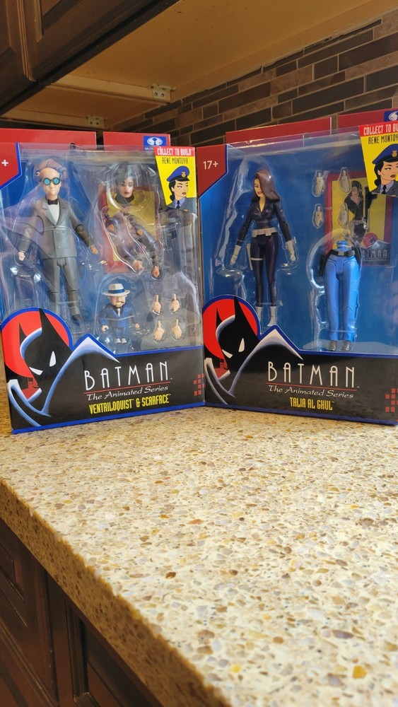 McFarlane Toys Batman the Animated Series Ventriloquist And Talia Al Ghul Figure