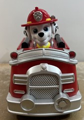 Paw Patrol Marshall RC Fire Truck W/ Remote Control & Batteries