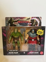 MASTERS OF THE UNIVERSE ORIGINS MOSS MAN AND RAM MAN 2 PACK SEALED AND UNPUNCHED