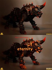 Fish Toys The Wolf of Glory Mount Lava Armor Special Ver. 1/12 Figure Model Toy