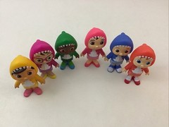 Cocomelon Baby Shark Character Family Figures Set Lot of 6 Mini Doll Toys