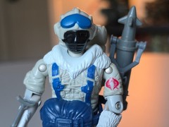 Vintage GI Joe Cobra Snow Serpent Complete Hasbro 1985