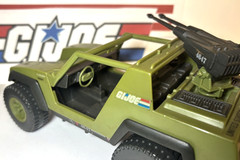 GI Joe VAMP Jeep w/Clutch driver *100% COMPLETE, NEAR MINT! Vintage Vehicle ARAH