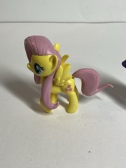 My Little Pony Hasbro 3” Figures MLP Lot of 3 Vinyl Figures Fluttershy Rarity