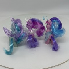 My Little Pony MLP G3 Breezies Parade Flower Petal Train Blue Purple Pink