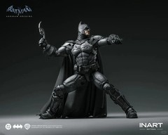 INART G0007 1/12 Arkham Batman Battle Damaged Version Action Figure New In Stock