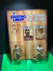 (12) 1989 Baseball Greats Willie McCovey- Willie Mays With Original Case
